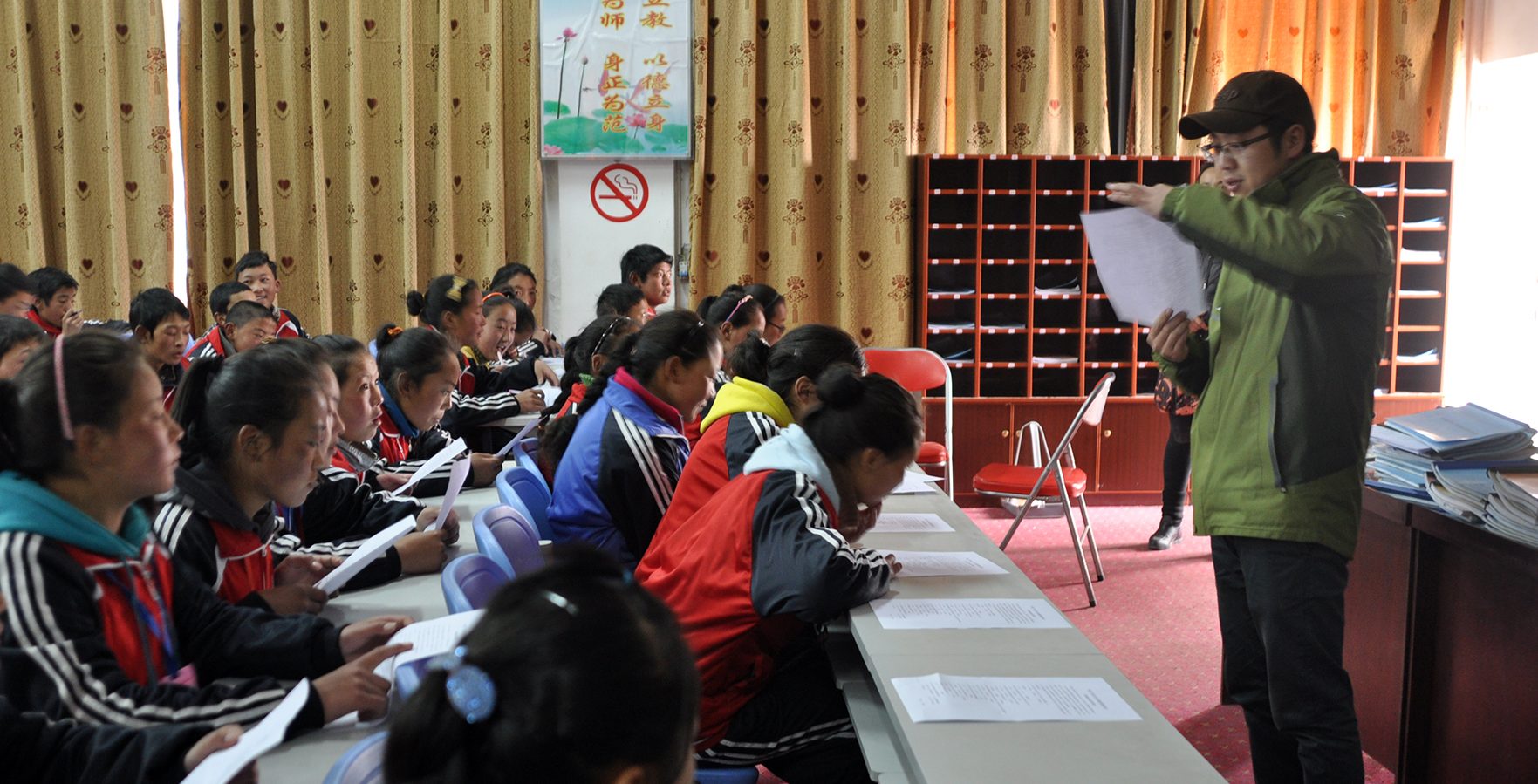 【学校援藏特别报道】扎根那曲 积极工作——记武汉工程科技学院援藏支教工作