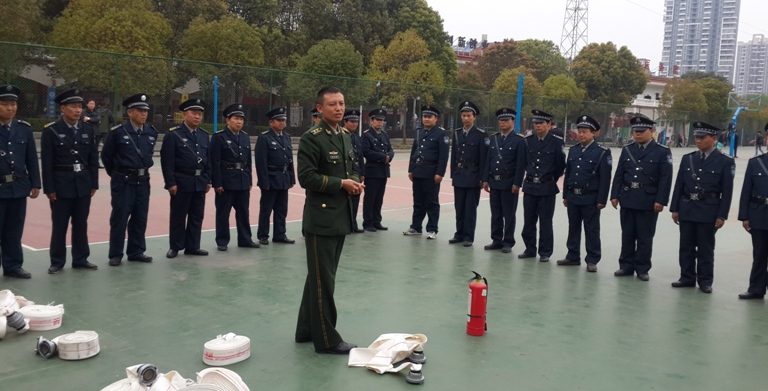 义务消防队实训与消防隐患排查
