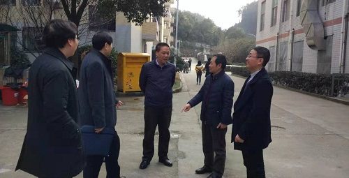 省教育厅督查组来我校开展春季开学重点督查及常态督查工作