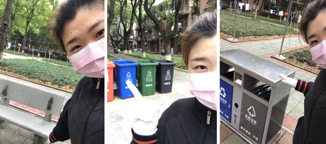 【停课不停学】武工院教师在自家小区为学生上专业课