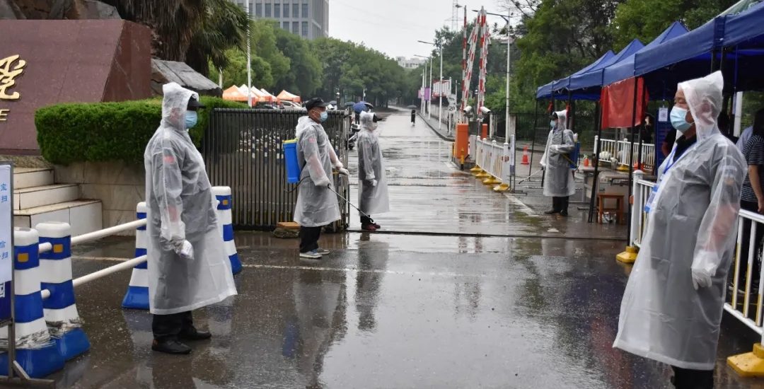 武工院开展2020年春季毕业生返校应急演练