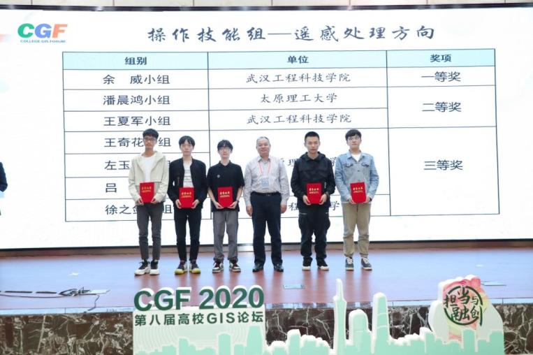 武工院学子在全国GIS技能大赛中喜获佳绩