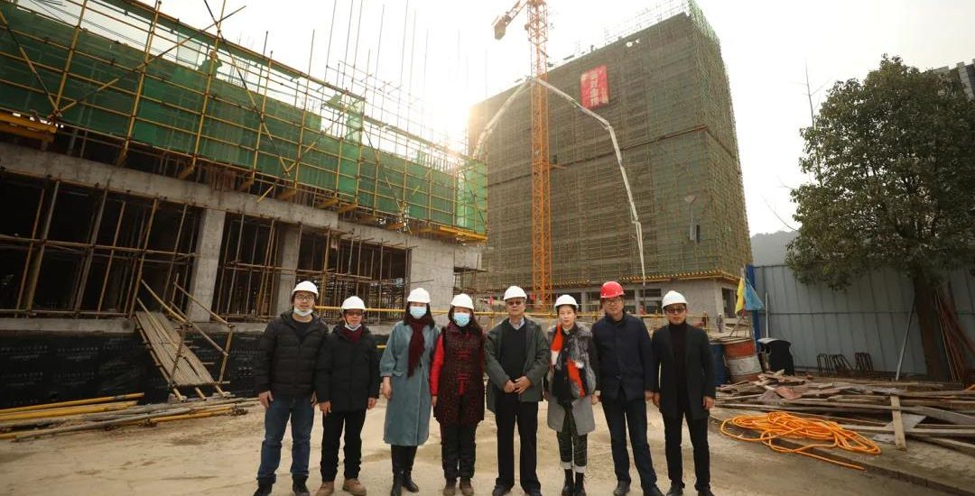 喜封金顶！武工院第18栋学生公寓楼项目举行结构封顶仪式