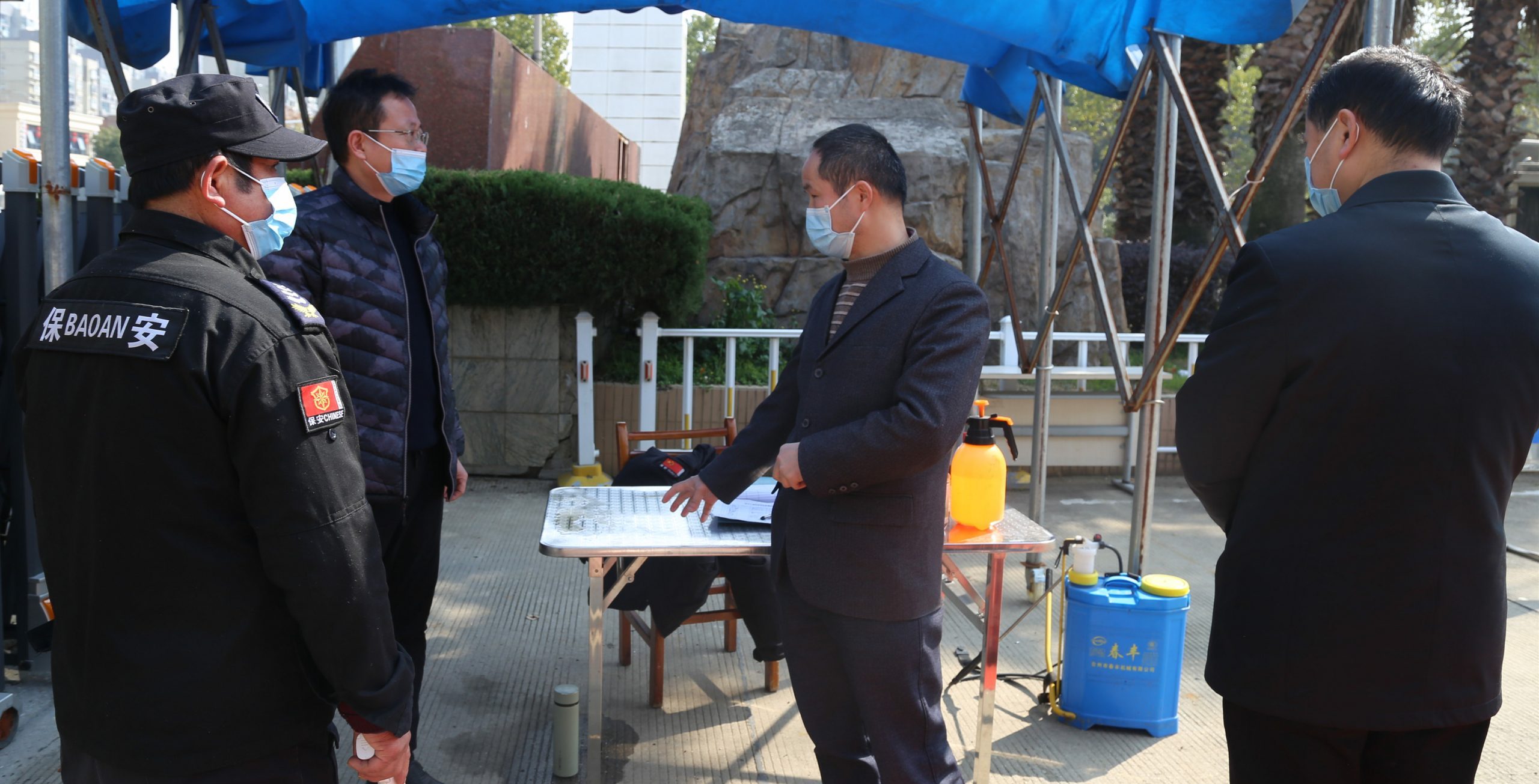 疫”刻不放松 | 党政办公室检查校园防疫工作