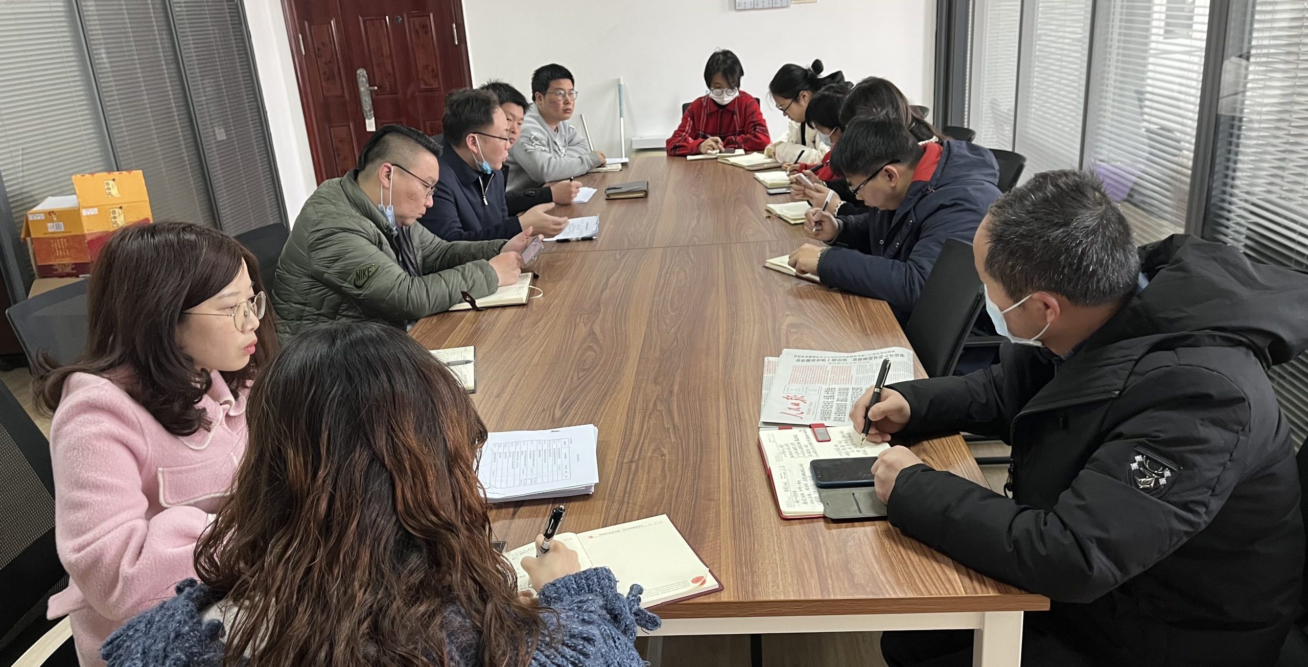 党政办公室召开2021年度民办高校年检工作布置会