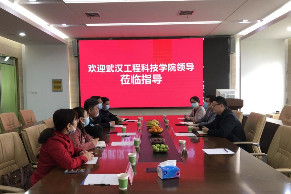 杨伦校长带队考察武汉厚溥企业集团