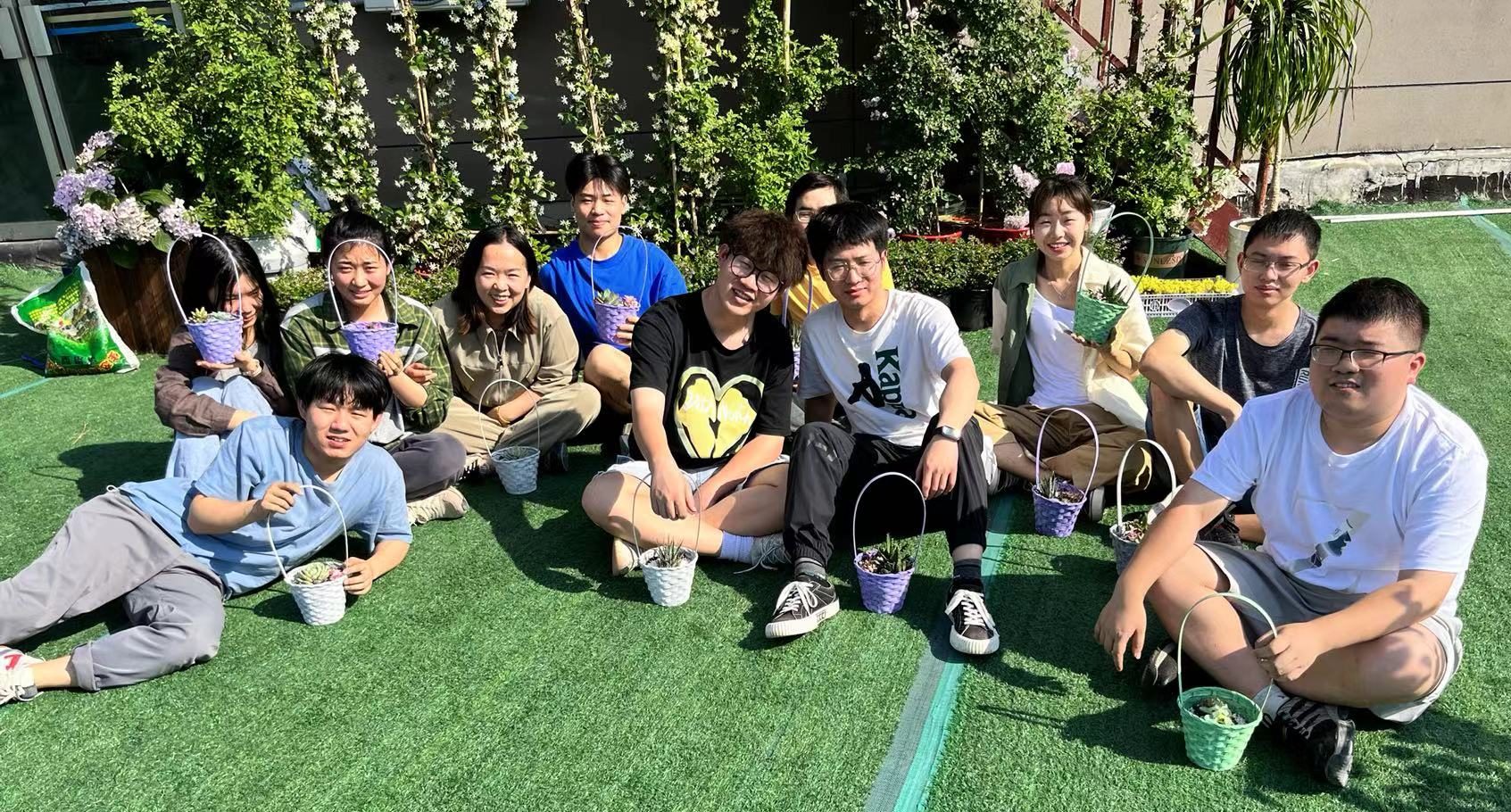 “离别总在花开后”毕业生多肉减压团体辅导