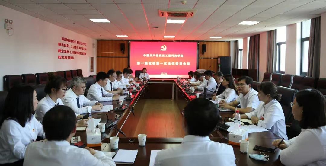 聚焦党代会 | 武汉工程科技学院第一届党委会和纪委会召开第一次全体委员会议