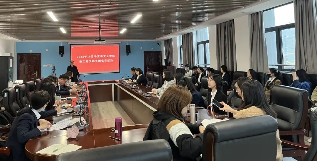 【中央广电总台国际在线】武汉工程科技学院马克思主义学院教工党支部开展10月支部主题党日活动