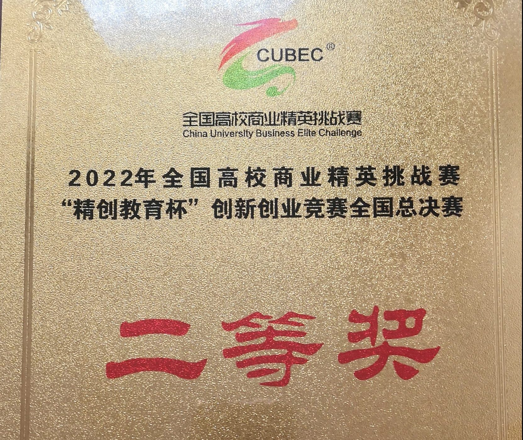 喜报！我校学子斩获2022年全国高校商业经营挑战赛国赛二等奖