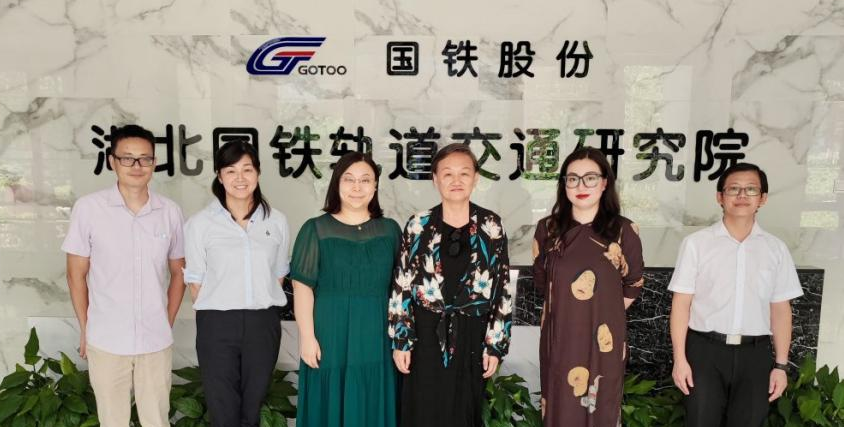 学校党委书记高芸带队走访慰问企业挂职锻炼教师