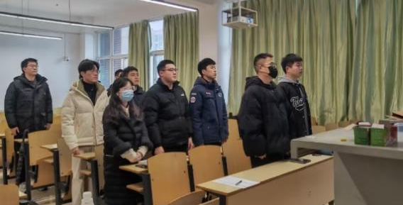 机械与工程学院学生支部二月组织学习二十大会议精神会议