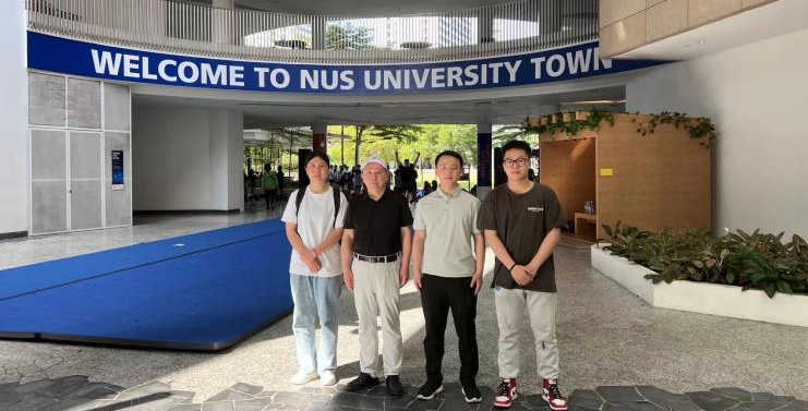 机械与工程学院院长钱作勤和国际教育学院院长郑锋带队赴新加坡开展访学交流