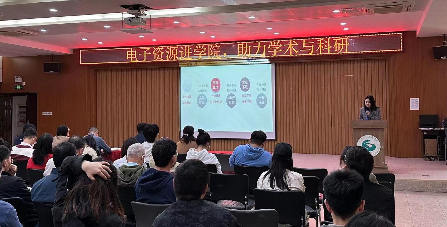 “电子资源进学院 助力学术与科研“系列讲座走进计算机与人工智能学院