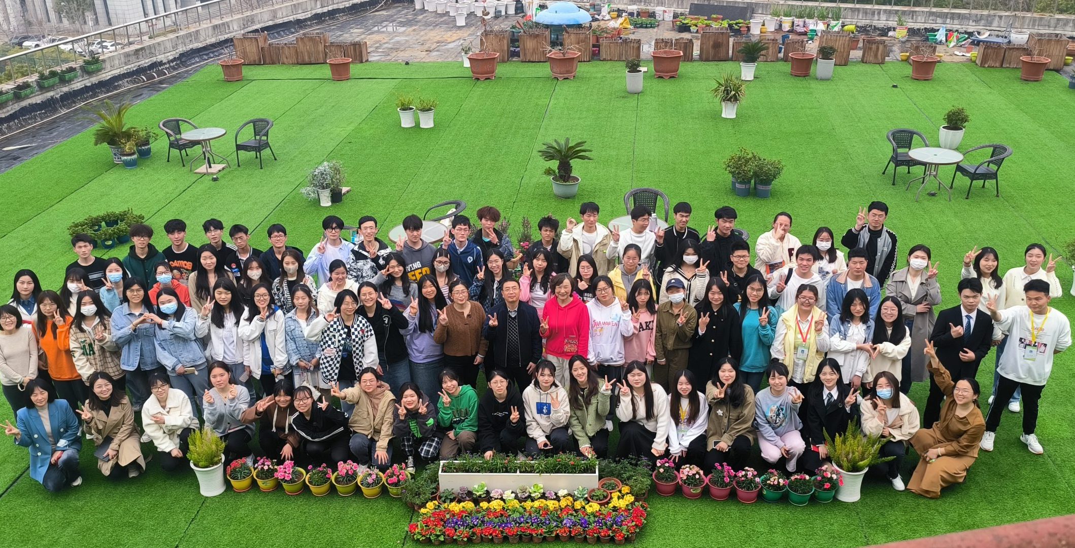 播种希望 陪伴成长 | 武汉工程科技学院举行五感花园二期结业暨三期见面会