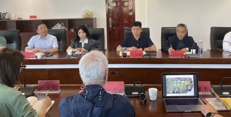 世界著名设计师Beni Arapi来访武工院共研美好生活社区建设