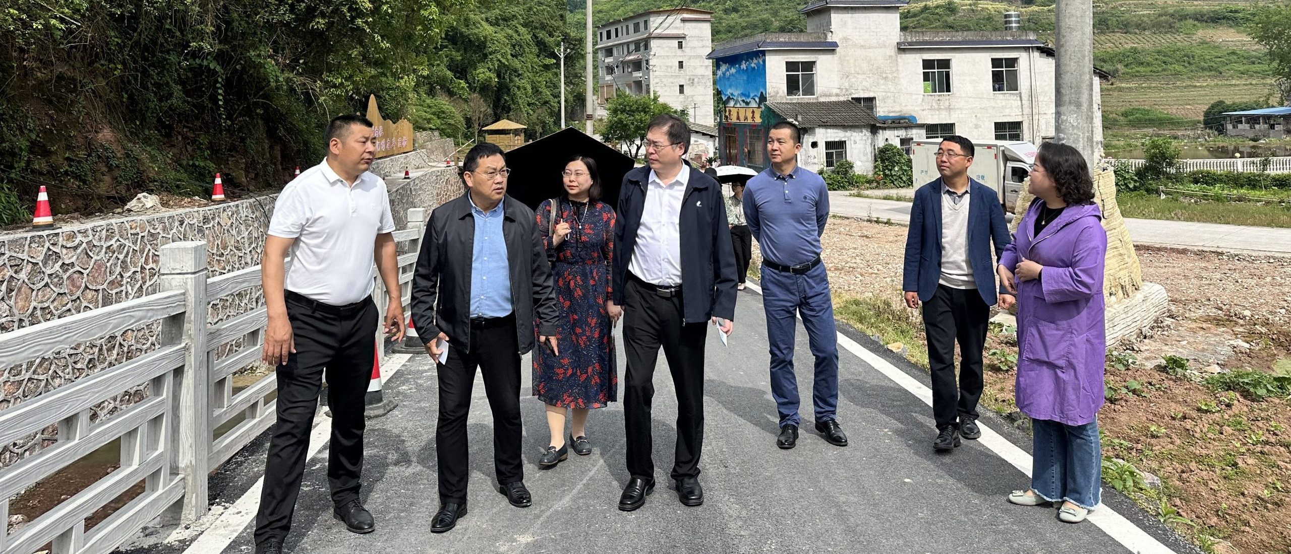 武汉工程科技学院马克思主义学院  院长一行赴恩施调研和商谈思政课实践教学基地建设