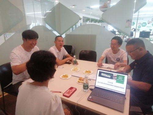 访企拓岗进行时|经济与管理学院走访武汉仟吉食品有限公司