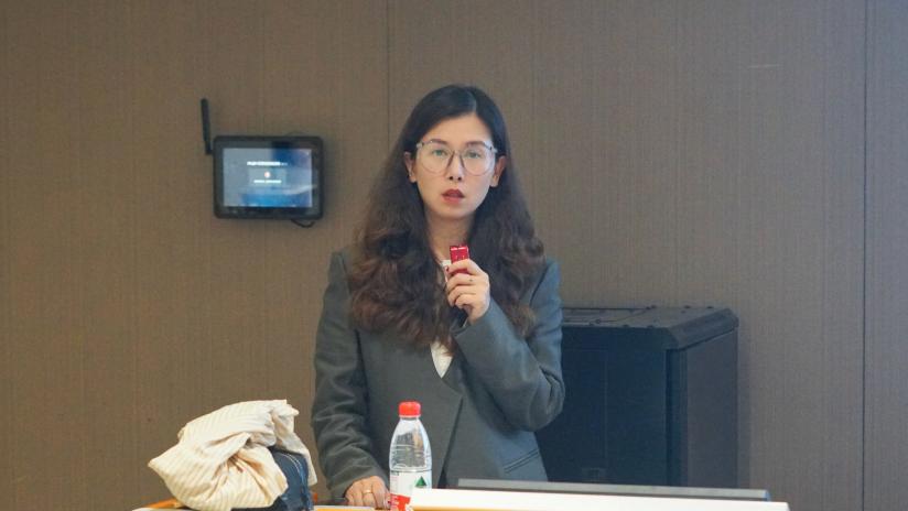 赓续历史文脉 谱写当代华章——学校党委副书记、副校长廖璐莎为23级学生讲授形势与政策课