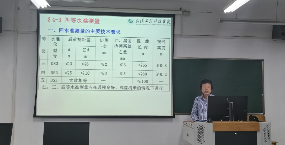 测量设备更新迭代 教学内容与时俱进——工程造价系开展《工程测量》示范课程教学研讨