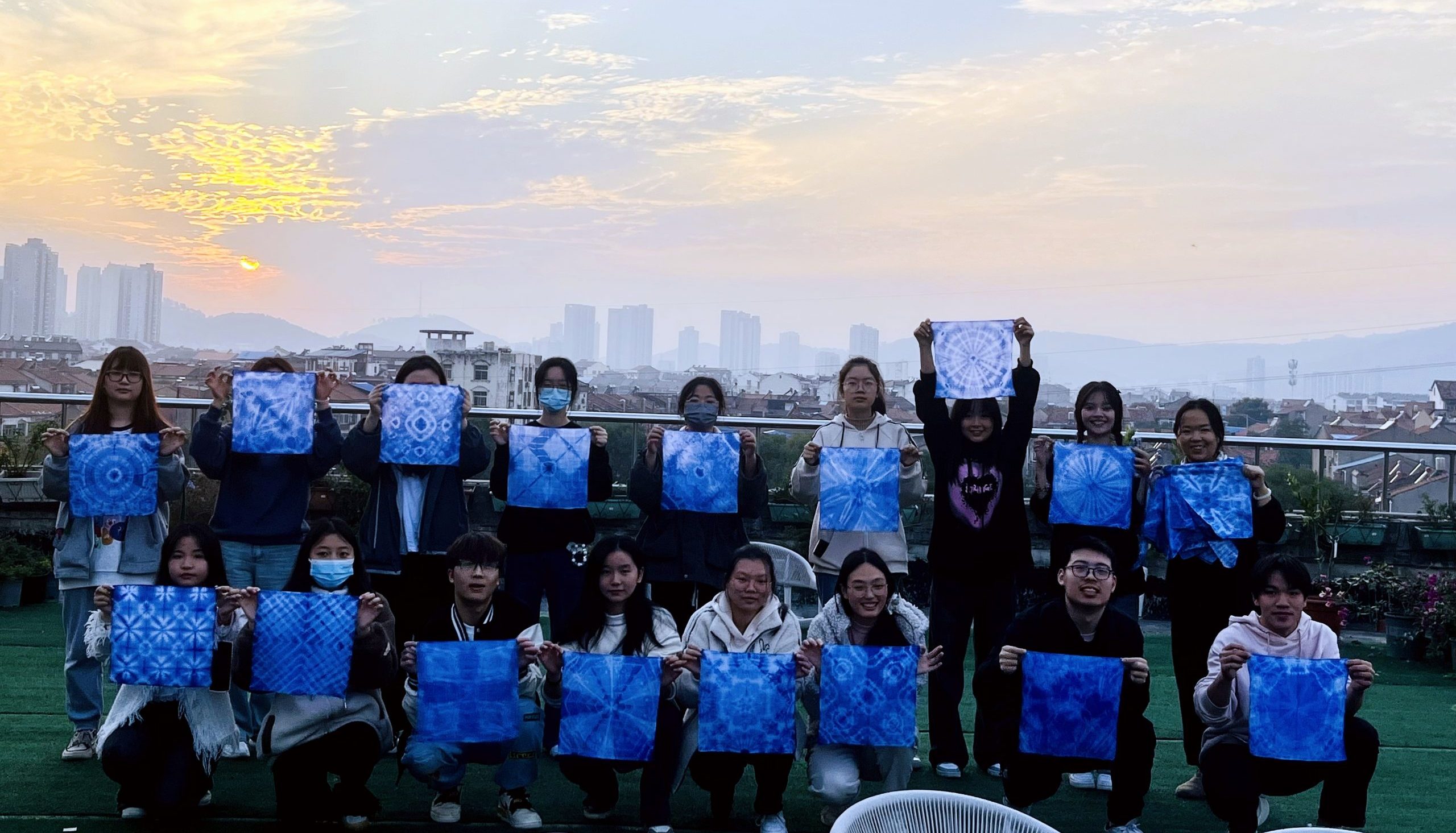 “布”期而遇，蓝韵生花