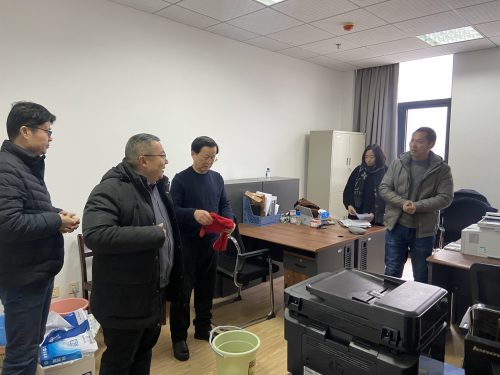 胡晓峰院长带队组织开学前安全检查工作