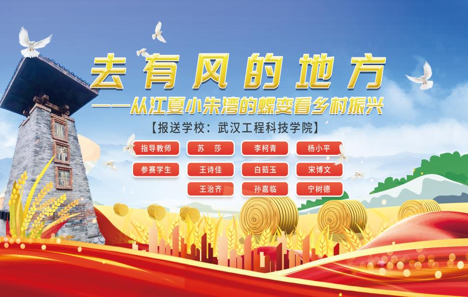 快来助力吧！第八届全国高校大学生讲思政课公开课参赛作品展示：《去有风的地方——从江夏小朱湾的蝶变看乡村振兴》