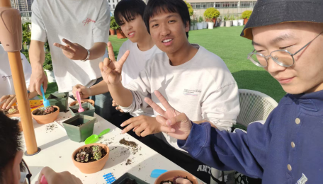 班团共建，植愈心灵——机械与工程学院开展园艺疗愈团体心理辅导活动